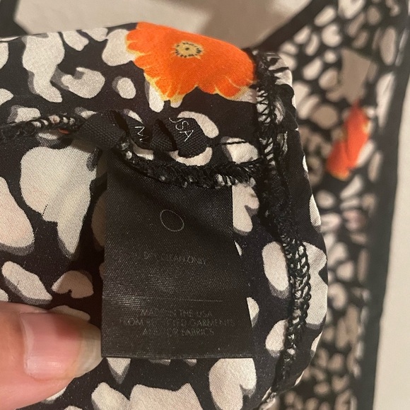 Reformation floral tank top blouse size M/L - Picture 4 of 5